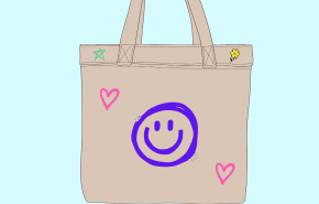 Teen Tote Bag Decorating