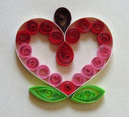 Quilled Heart Greeting Cards