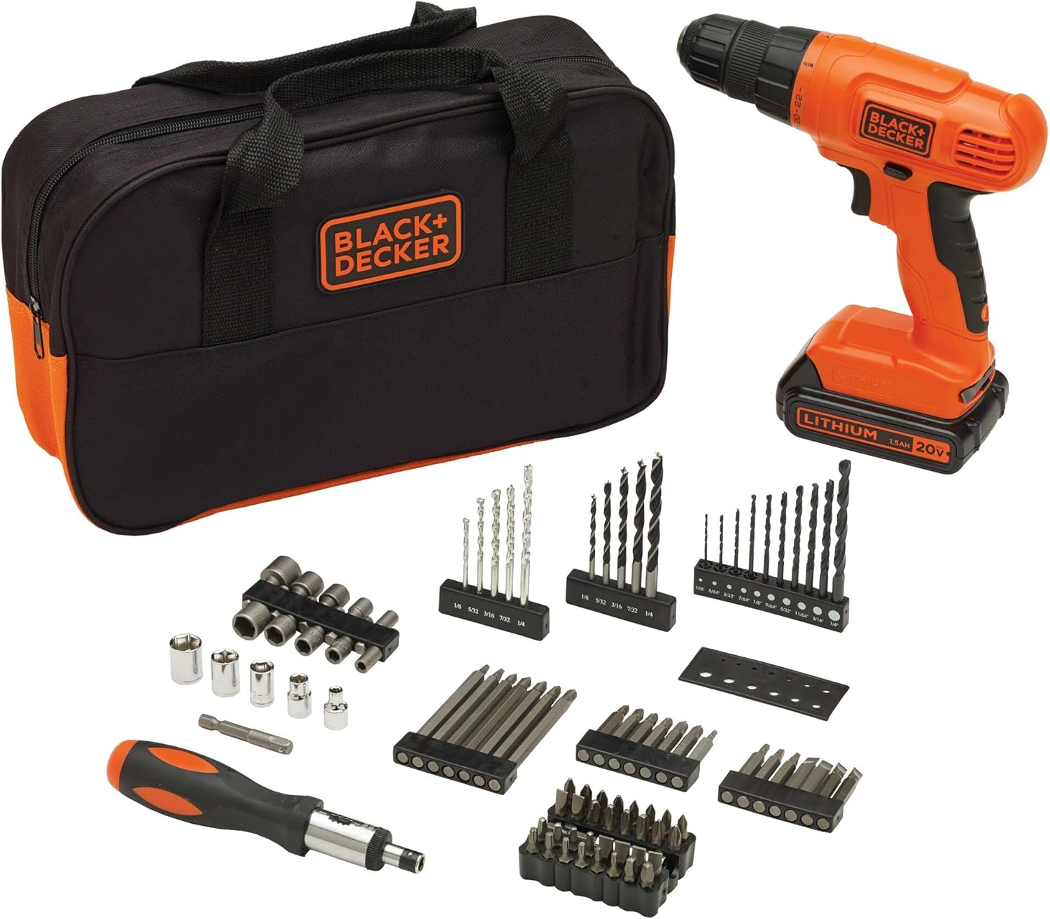 http://Black%20+%20Decker%2020v%20max%20Powerconnect%20Dordless%20Drill%20and%20Kit