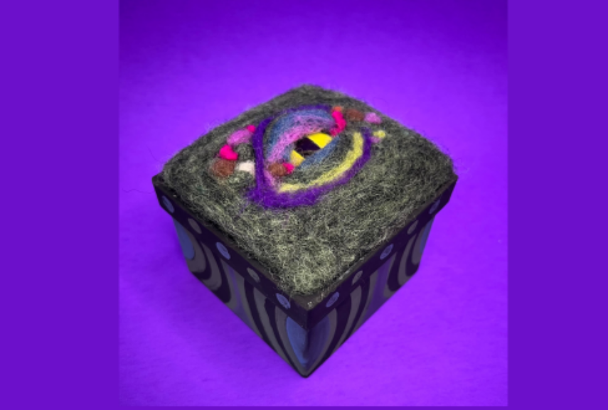 Teen Needle-Felted Trinket Box